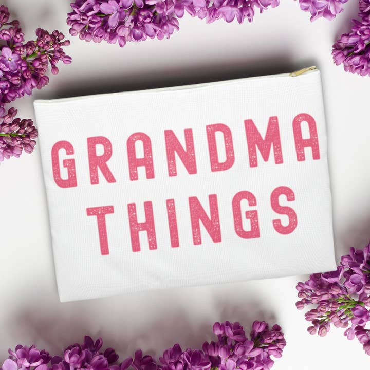 Estuche de belleza Grandma Things Bag, bonito neceser para maquillaje para venta al por mayor de T O T A L I Z A D O R E S