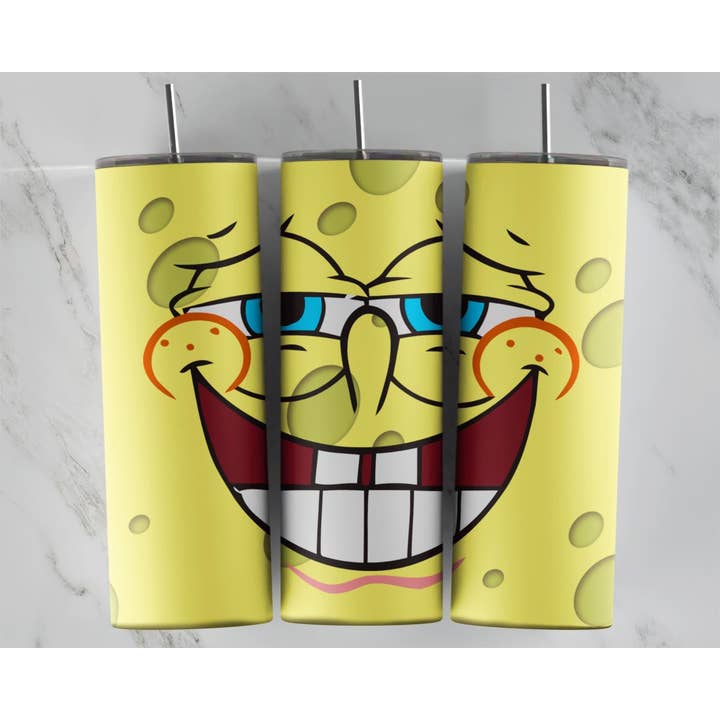 Sponge Smile Dünner Becher, 20 oz für den Großhandel von WST Wholesale