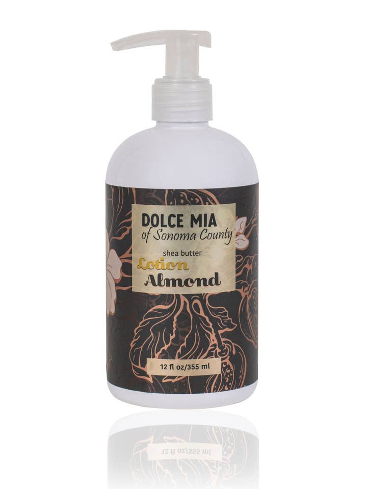 Shea Butter Lotion - Sweet Almond - 12 oz for wholesale by Dolce Mia