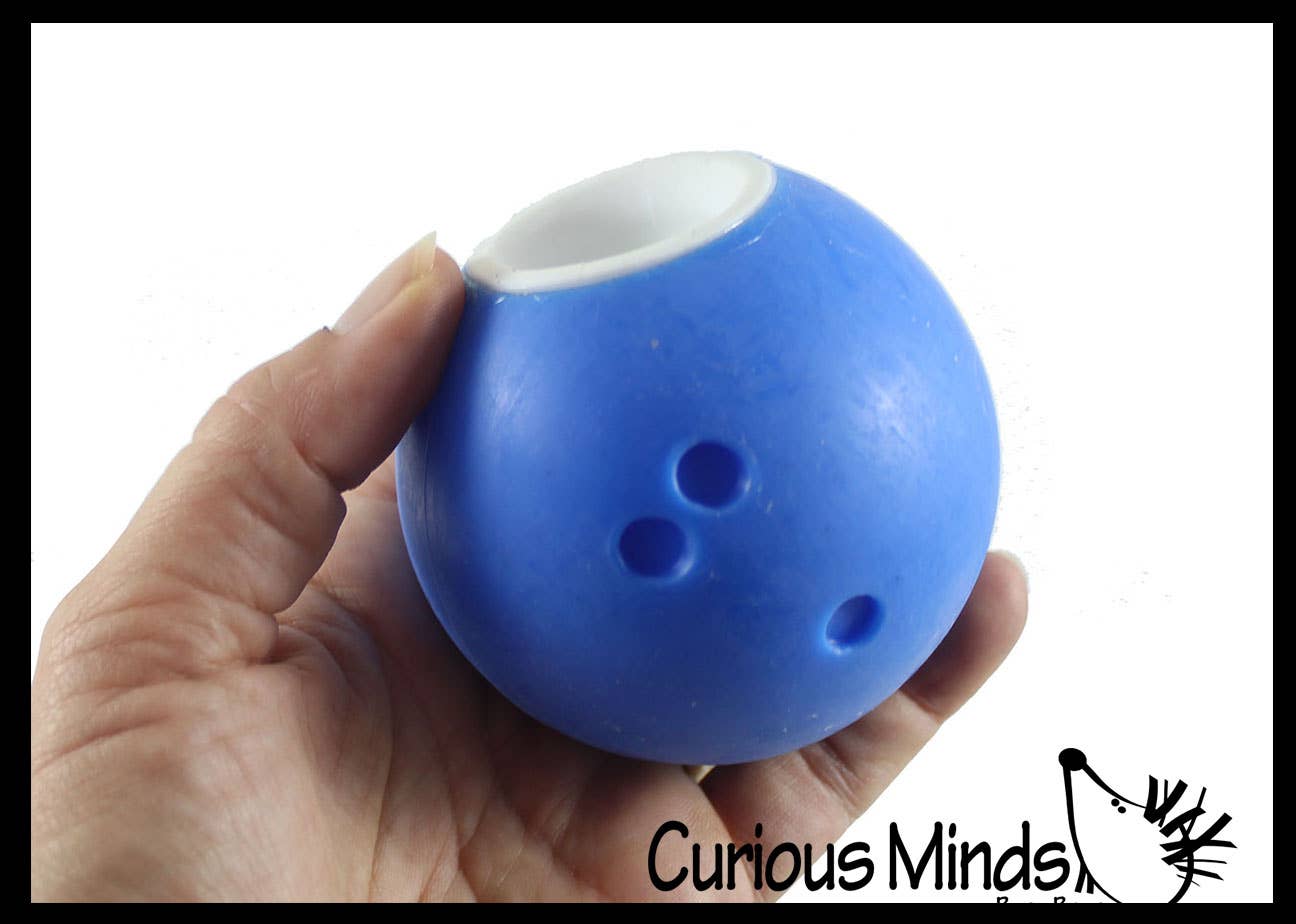 Curious Minds Toys - Wholesale Fidget Toy - Kids - 1 Bowling Pin in a Bowling Ball - Adorable Pop Up Fidget Toy3