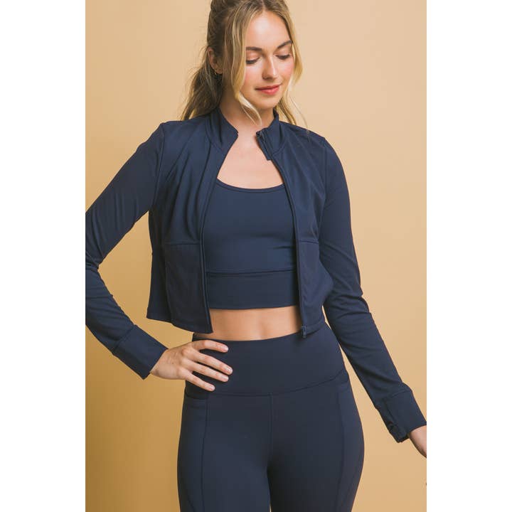 Apolline - Wholesale Athletic Jacket - Women's - Active Long Sleeve Zip- Up Performance Jacket15