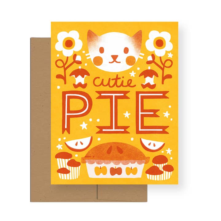 Collin Williams - Wholesale Everyday Greeting Card - Cutie Pie — A2 Greeting Card0