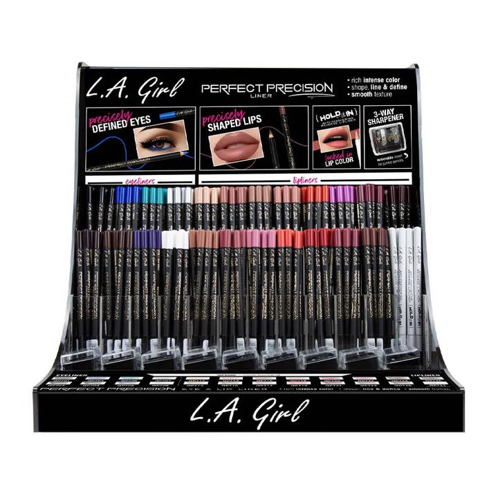 LA Girl GCD267.1 Precision Liner Pencils Display - 225pc and other Purchase Wholesale gcb097. Free Returns & Net 60 Terms on Faire trending on Faire.
