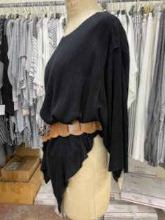 DAIRI - Wholesale Belt - Women's - B108 handmade 100% leather Belt with silver buckle Tan4