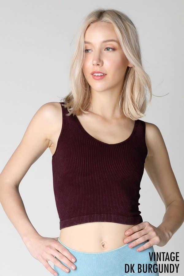 NIKIBIKI - Venta al por mayor Jersey corto de punto - Mujer - NS7634 - Top de cuello en V vintage1