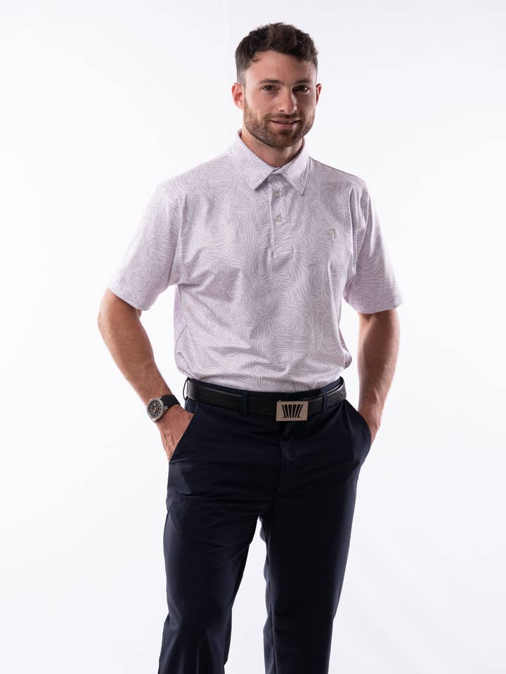 Polos Prints - Maison - Grey for wholesale by American Fit