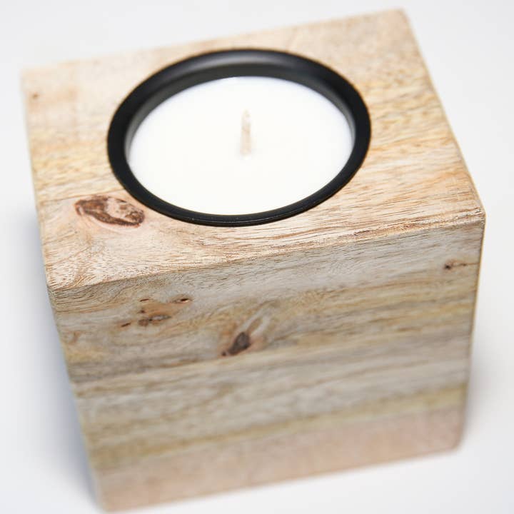Forever Green Art - Wholesale Jar/Filled Candle - Sugar Mold 3″ Candle Cup (Black and Gold)