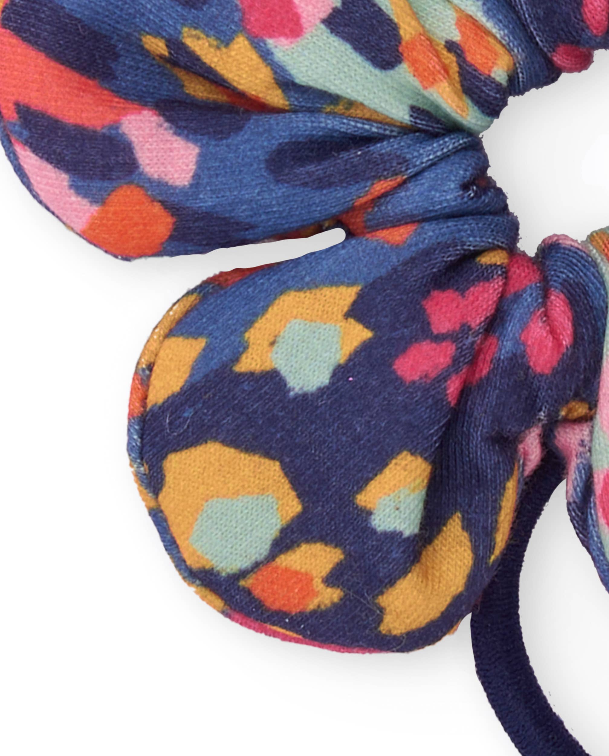 tuc tuc - Wholesale Hair Accessories Set - Kids - Girl's flower-shaped hair tie with blue-toned print1