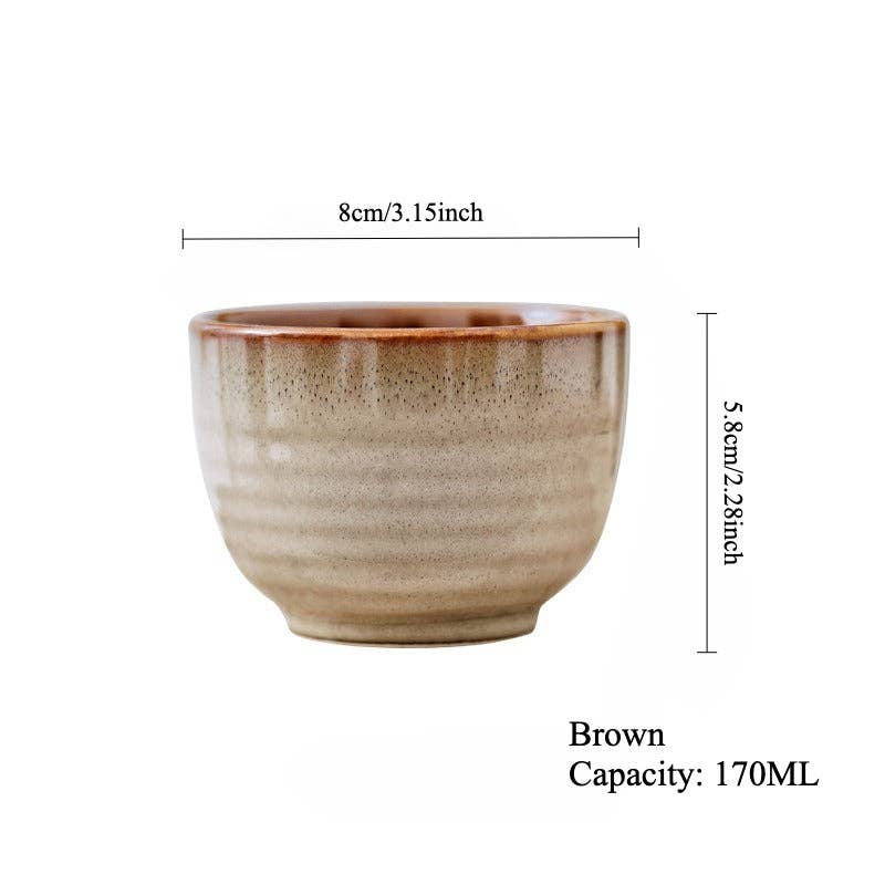 Gohobi （We cover U.S. import duties） - Vente Tasse à café/thé - Gohobi Tasse en Céramique Émaillée au Four Créatif5