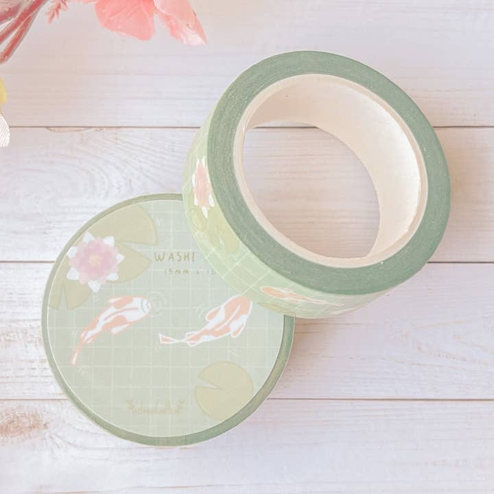 Nastro adesivo Koi Washi per la vendita all'ingrosso da parte di dooziCrafts