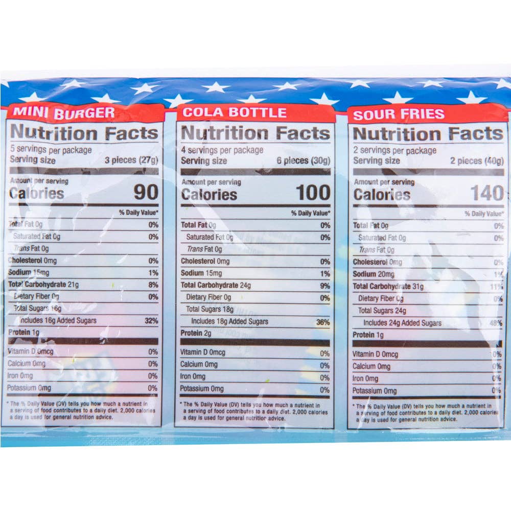 La Luna Bella - Toys - Vendita all'ingrosso Caramelle gommose - BORSA PRANZO GOMMOSA MEGA MIX - LLB Candy4