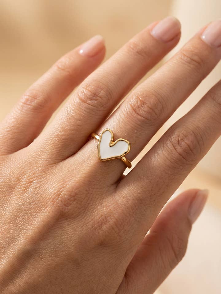 Anillos corazón para venta al por mayor de LOLO & YAYA