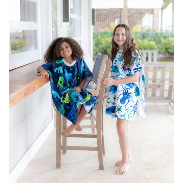 Tee Tops, LLC - Wholesale Poncho Towel - Kids & Baby - Wearable Beach Towel, Towel Poncho, Kids Towel