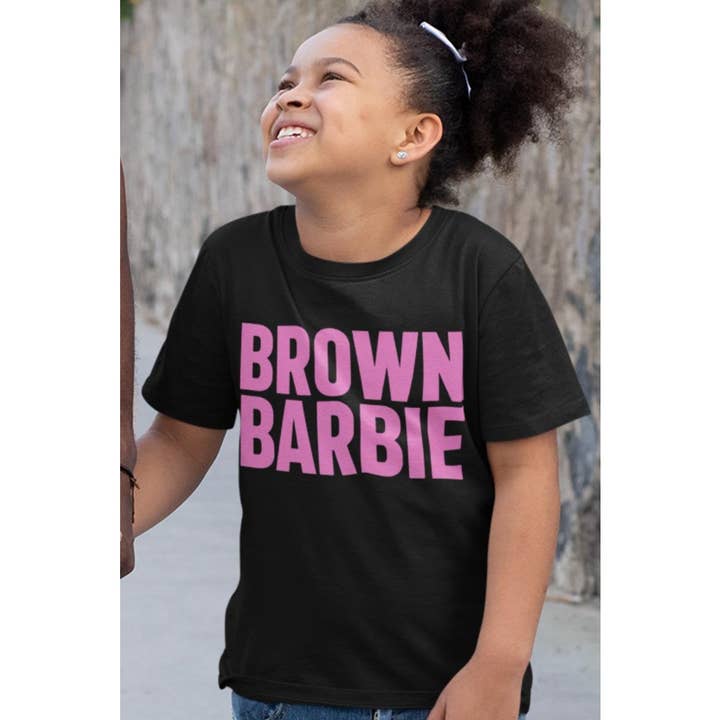 Brown barbie shirt sales