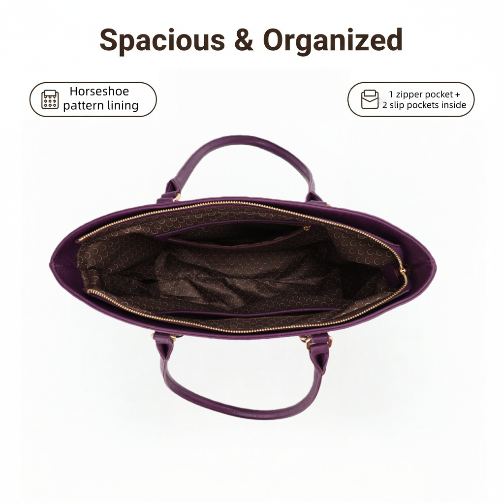 KAYLA+AVA - Vente Tote bag – femme - ENSEMBLE FOURRE-TOUT 3 EN 1 CELESTINE CROC EMBOSSÉ OMBRE3