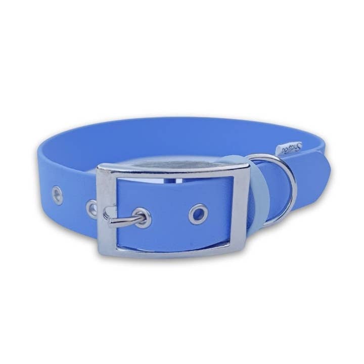 Lavender, Biothane dog collar made in France for wholesale by Stylidog