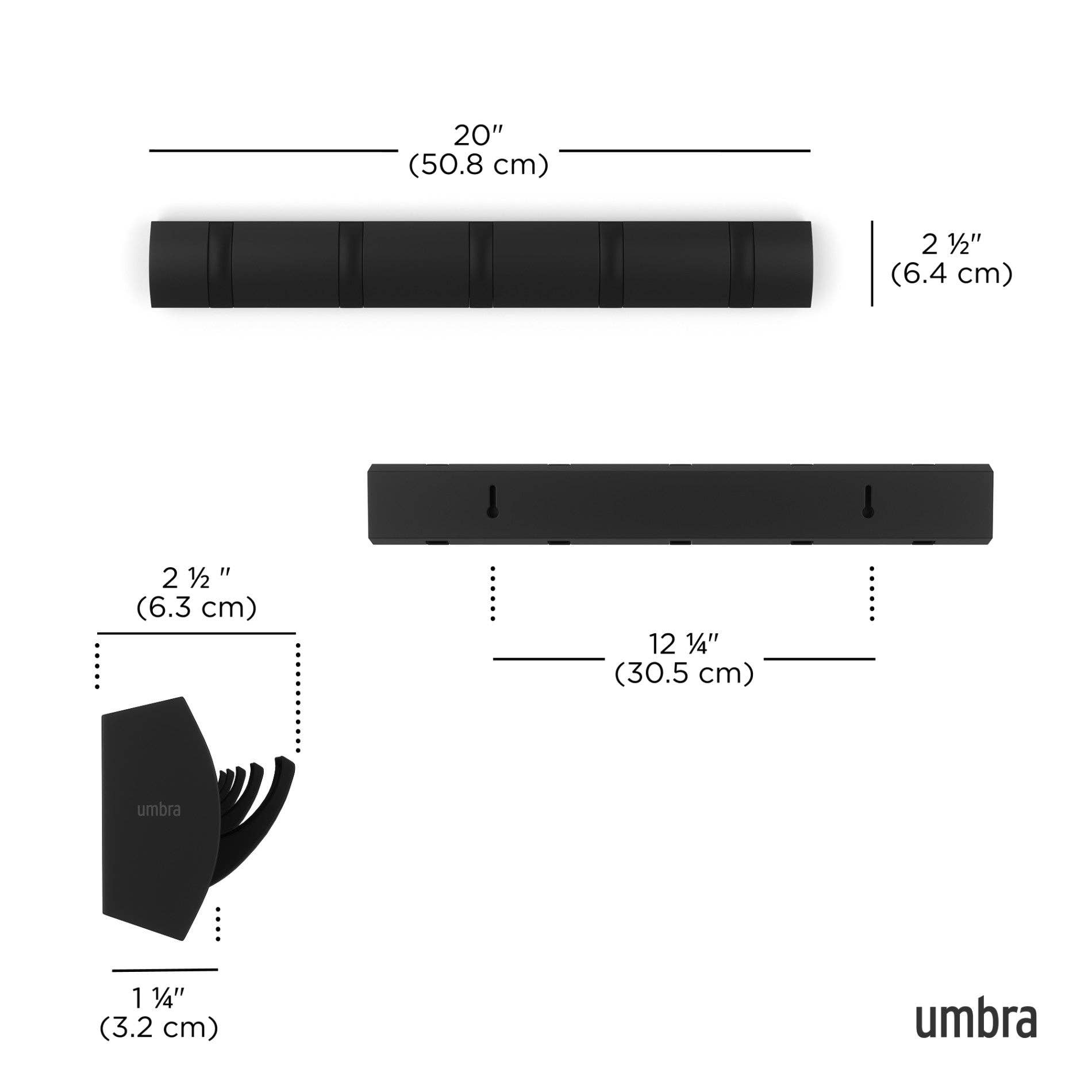 Umbra - Wholesale Wall Hook - Flip 5 Wall Mounted Hook47