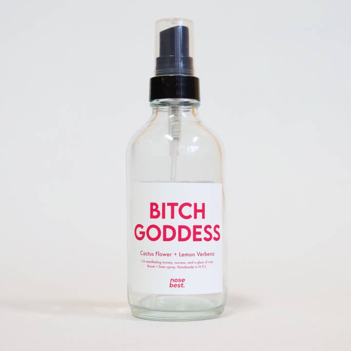 Bitch Goddess - Cactus Flower & Lemon Verbena - Room Spray for wholesale by Nose Best Candles