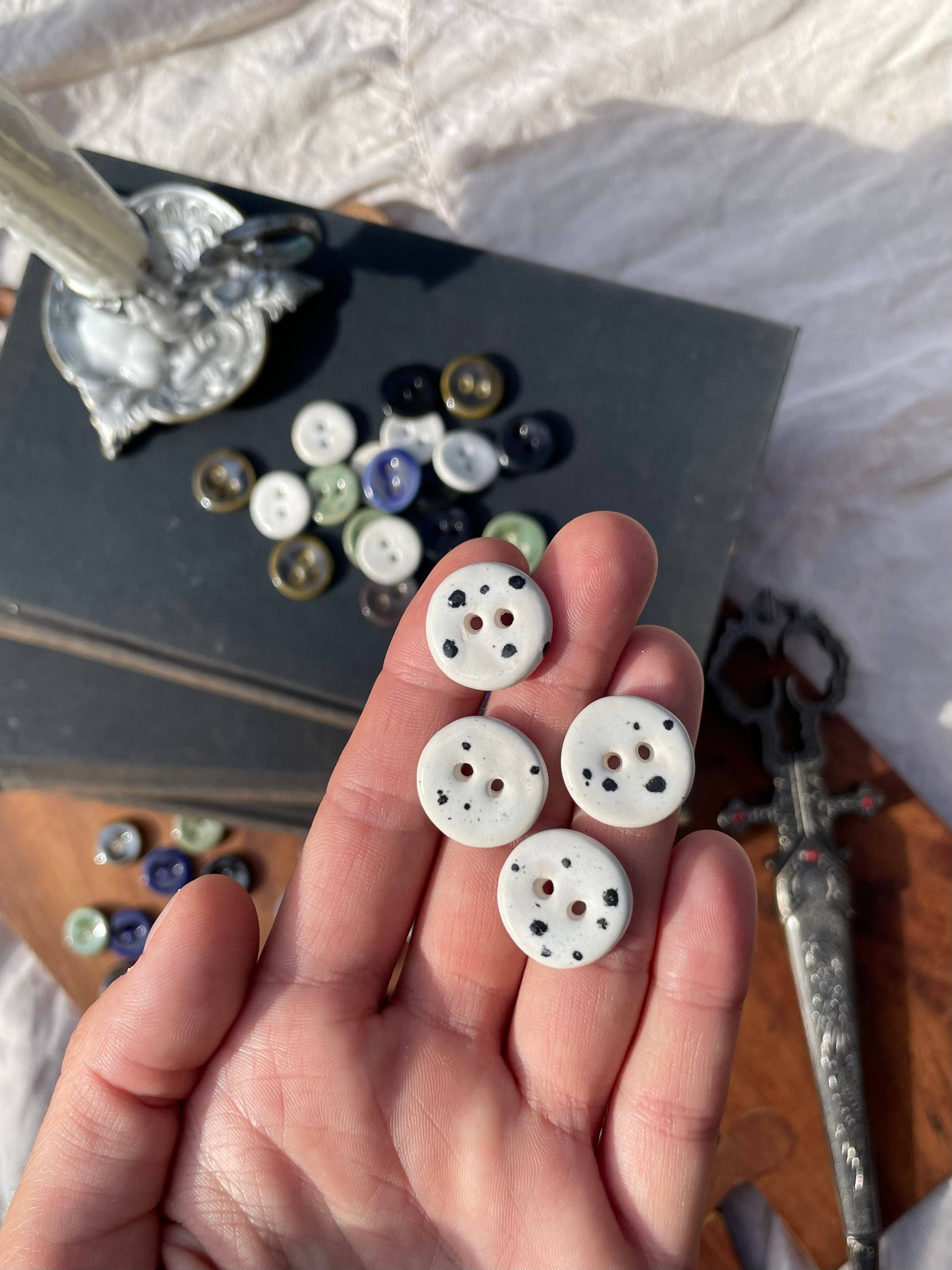 Silver Beast Studio - Wholesale Sewing Button/Snap - 18mm Original Buttons (Set of 5)0