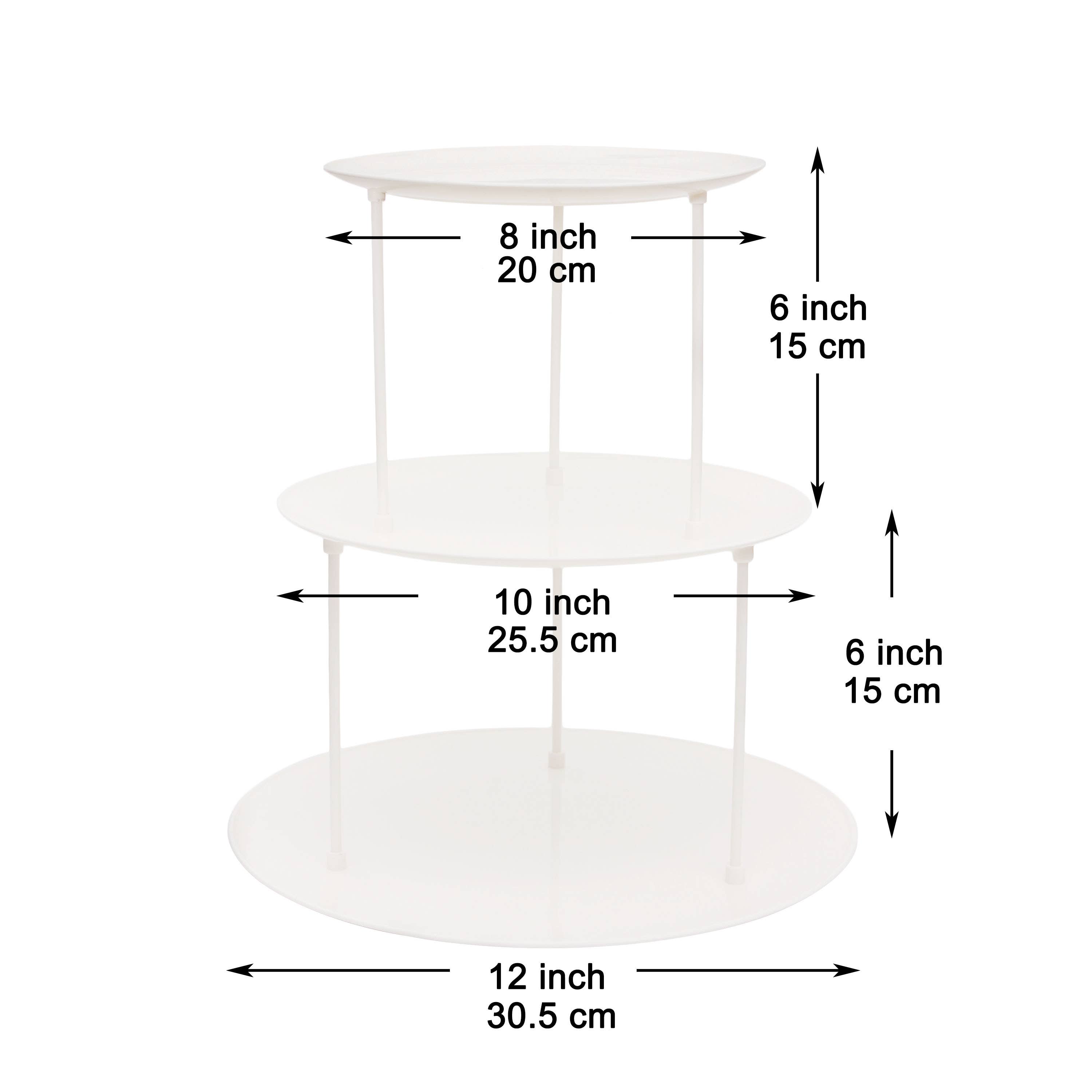 Youngever - Wholesale Serving Tray - Youngever 3 Tier Serving Tray, 3 Tier Cupcake Stand, Dessert1