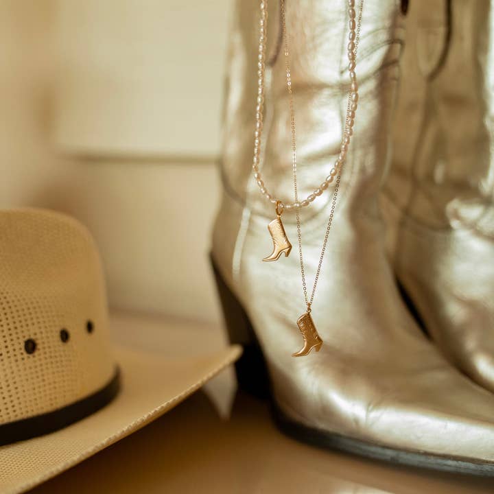 Jūratė Los Angeles - Wholesale Pendant/Charm Necklace - Howdy Darlin - Pearl3