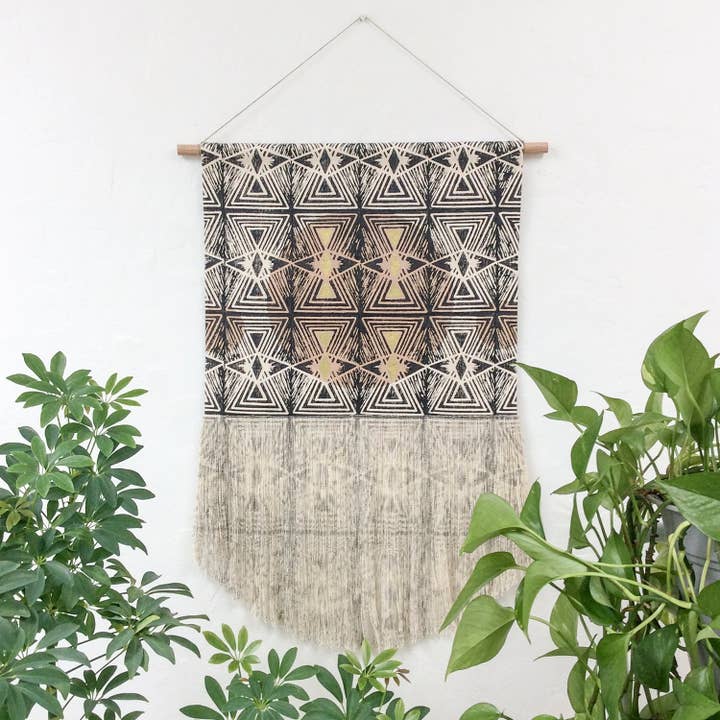 Ondt øje med cirkel og guld væghængende for engroshandel hos Julia Canright