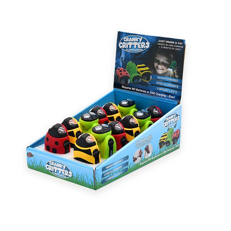 Flipo Group, Ltd. - Wholesale Flashlight - Cranky Critters Animal Characters Self-Powered Flashlights9