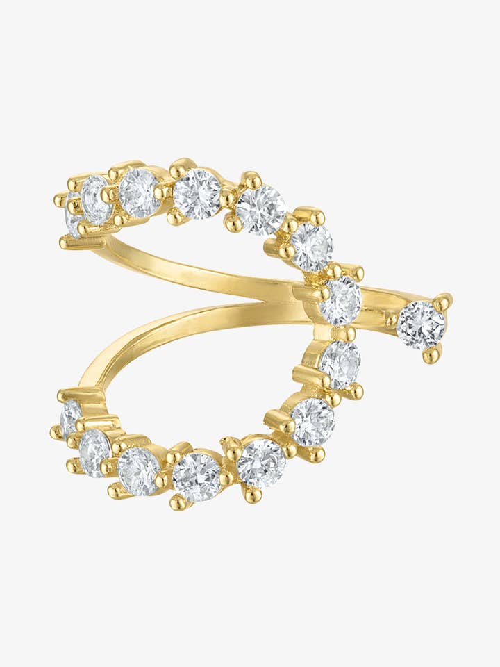 Stella Open Ring for wholesale by Ben Oni Jewelry