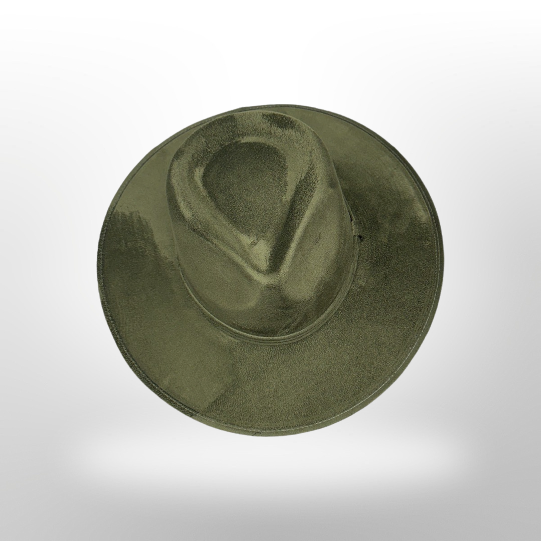 Nati Natash - Wholesale Fedora - Women's - Tear Drop Vegan Suede Rancher Flat Brim19