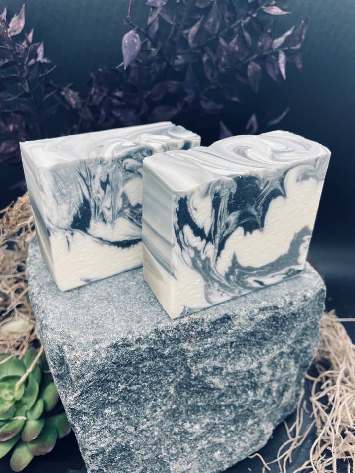 Ezo Gray Handmade Soap for wholesale by Medieval Scents