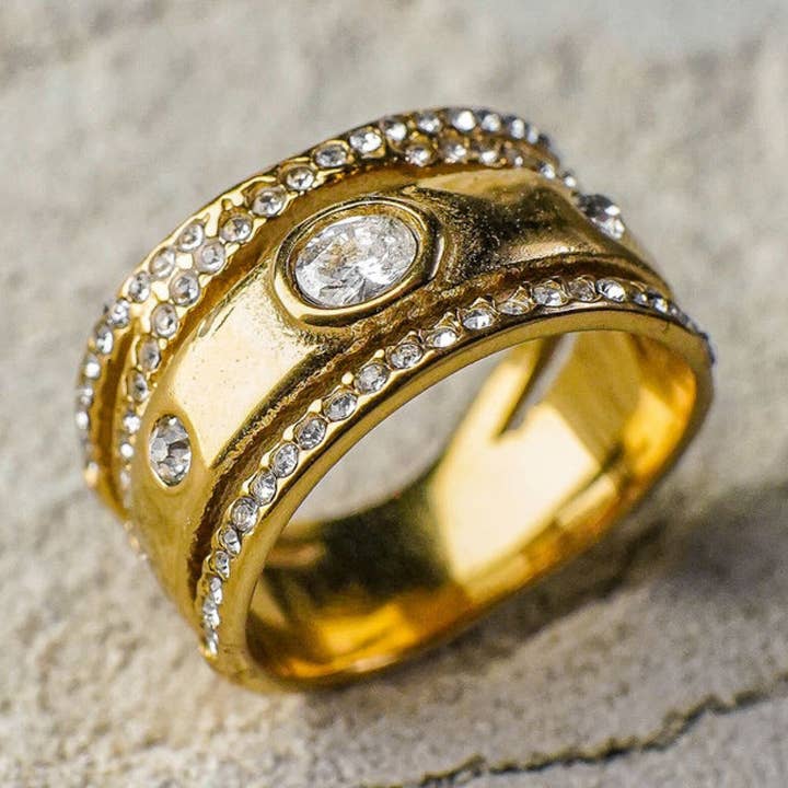 Faya & Co. - Wholesale Multi-stone ring - Tarian Statement Ring0