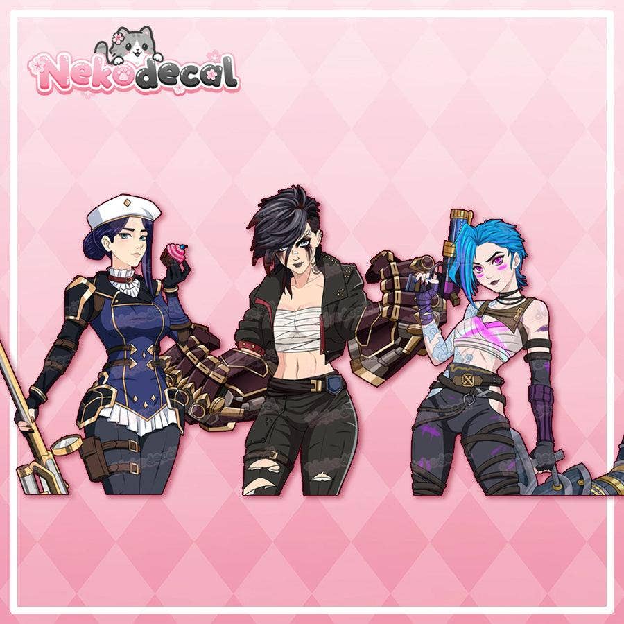 Nekodecal - Wholesale Sticker - Arcane Stickers16