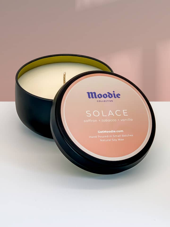 Réconfort : safran+tabac+vanille pour la vente par Moodie Collective