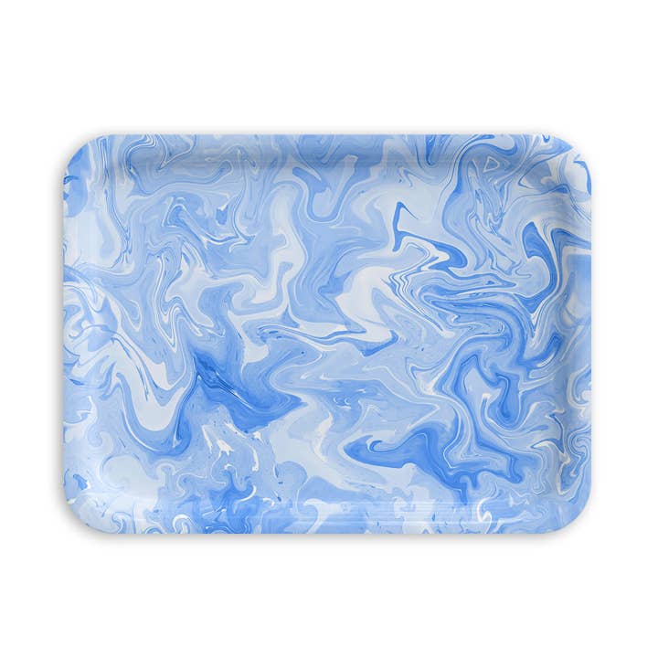 Marmerachtig (Lake) Serveerschaal: Drie Maten voor wholesale door The Muddy Dog