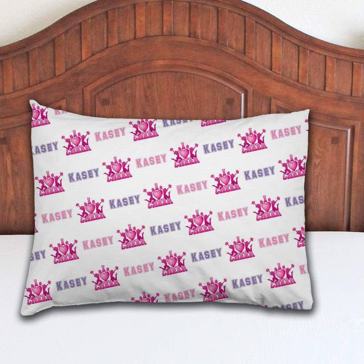 Personalized Cheerleading Microfiber Pillowcase for wholesale by Potter's Printing