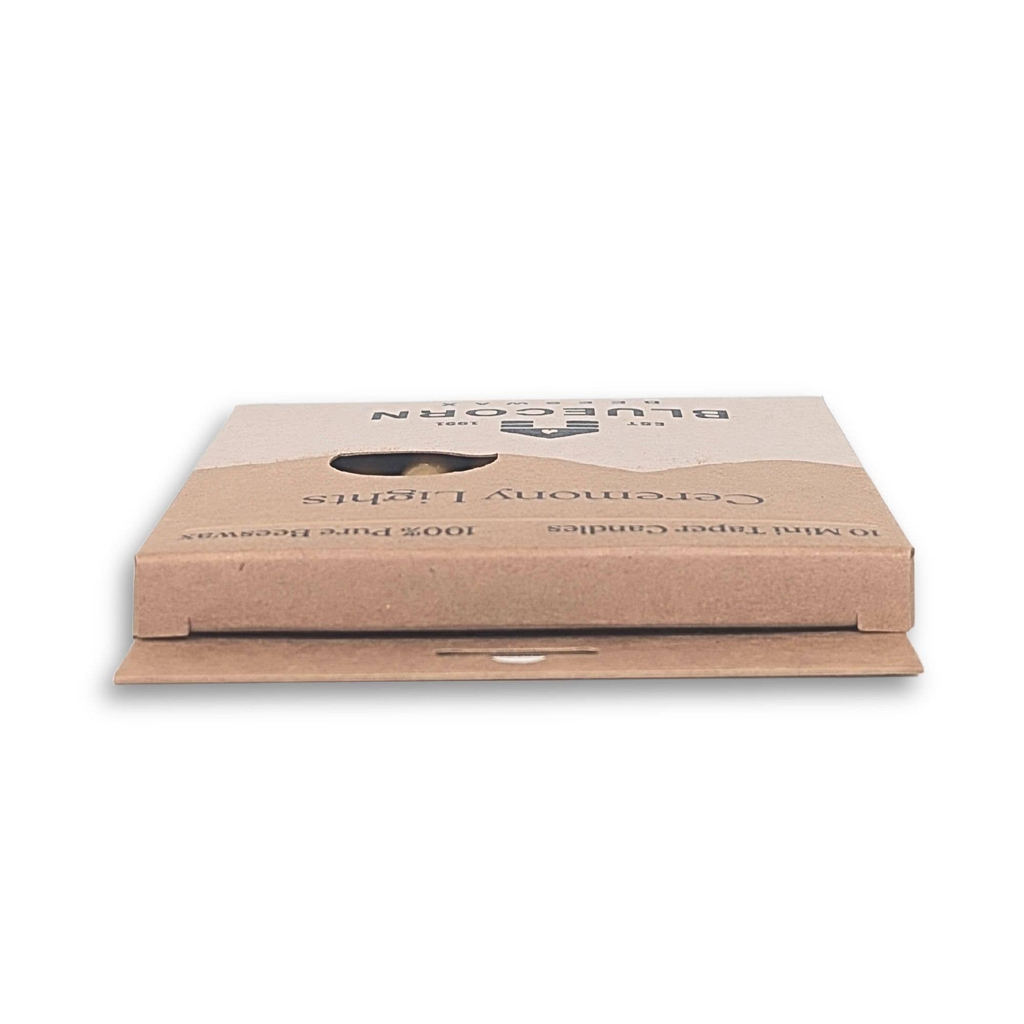 Bluecorn Candles - Wholesale Tapered Candle/Candlestick - Mini Beeswax Taper Candles - 10-Pack Chime Candles6