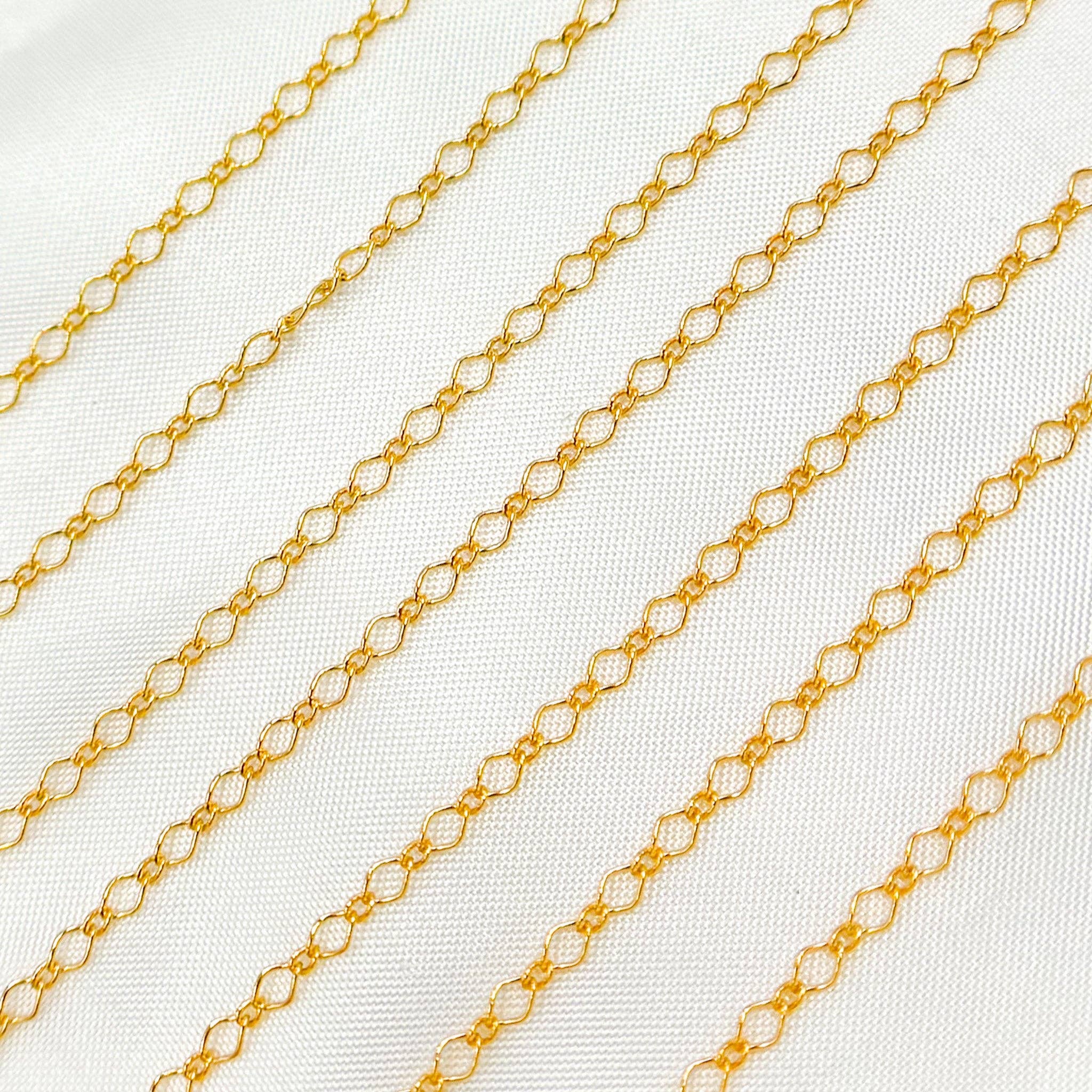 Jewels & Chains - Vente Collier maille et chaîne - Chaîne torsadée en câble plaqué or 14K 13MQGF.3