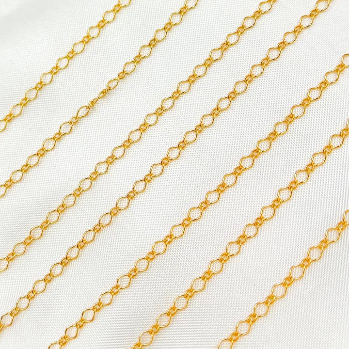 Jewels & Chains - Vente Collier maille et chaîne - Chaîne torsadée en câble plaqué or 14K 13MQGF.3