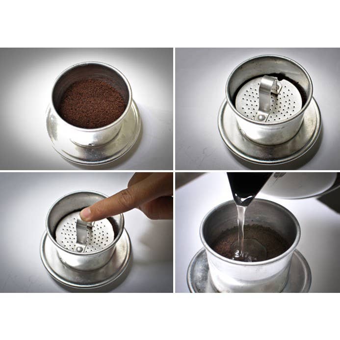 Tonkin Handicraft - Wholesale Coffee Filter - Longcam Aluminum Coffee Phin Filter6