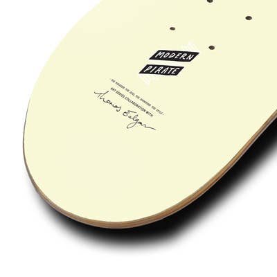 Modern Pirate - Wholesale Skateboard - Art Series "Paris Hill" Deck3