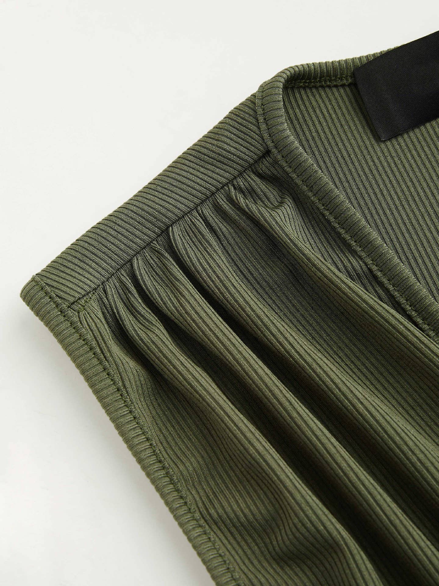 Lily Clothing - Wholesale Romper - Women's - KNITTED PLEATED PIT STRIP SLEEVELESS ONESIE7