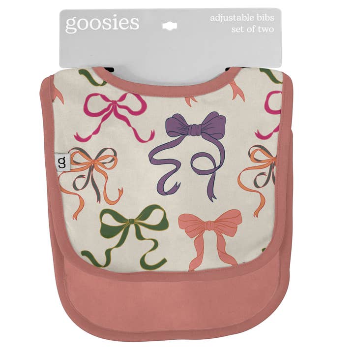 Bows - Bib Set (Discontinued) for wholesale by Goosies