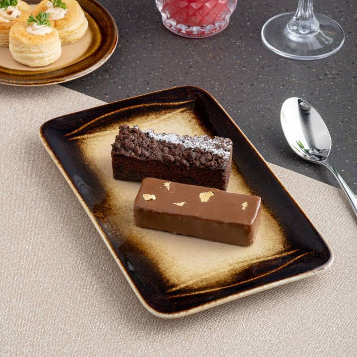 Porcelain Platter | Broad Rectangle Platter for wholesale by Ariane Fine Porcelain