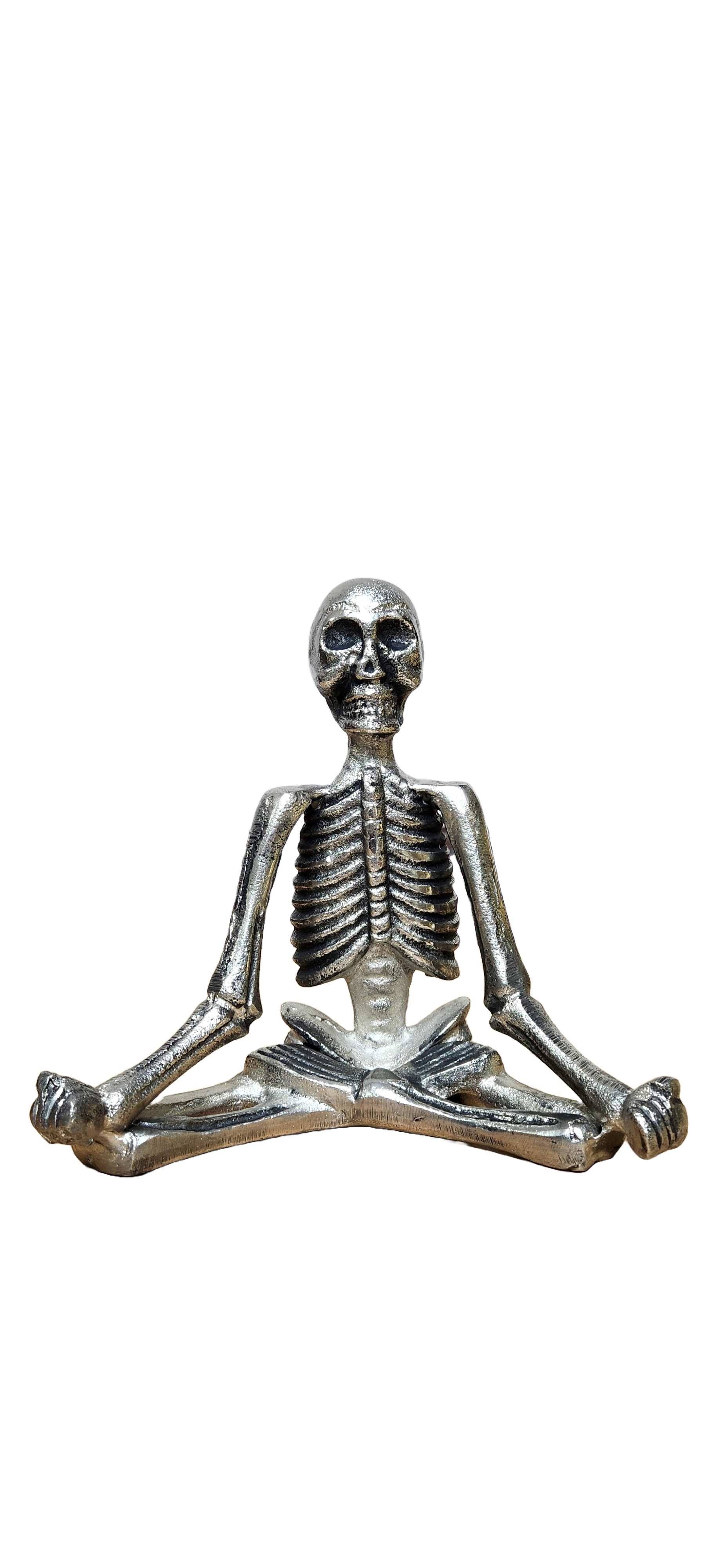 Vatican Homes - Wholesale Decorative Figurine - Skeleton Yoga Figurine 6.5x2.75x5"0