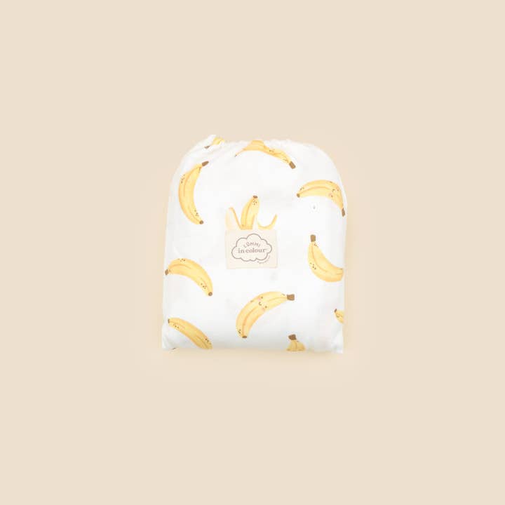Lūmmi in Colour Babywear - Wholesale Cot/crib sheets - Bassinet sheet - Bananas0