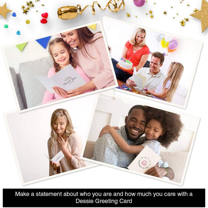 Dessie - Wholesale Everyday Greeting Card - Dessie® 60 All Occasion Greeting Cards Assortment Box Variety Pack with Envelopes 5” x 7”8
