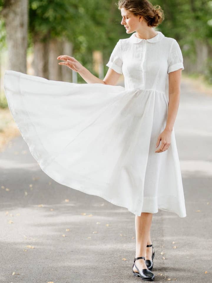 Son de Flor - Wholesale Dress - Women's - Classic Dress, Short Sleeve36