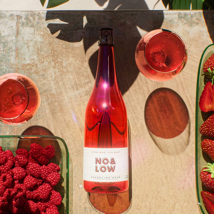 No & Low - Wholesale Non-Alcoholic Spirits/Wine/Beer - No & Low Sparkling Rosé - Non-Alcoholic Sparkling Rosé Wine2