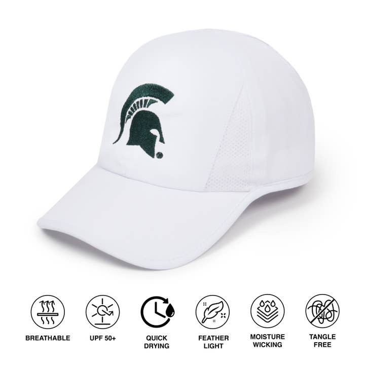 David And Young - Wholesale Ponytail Cap - Women's - Michigan State University Ponyflo Officially Licensed Collegiate Hat3