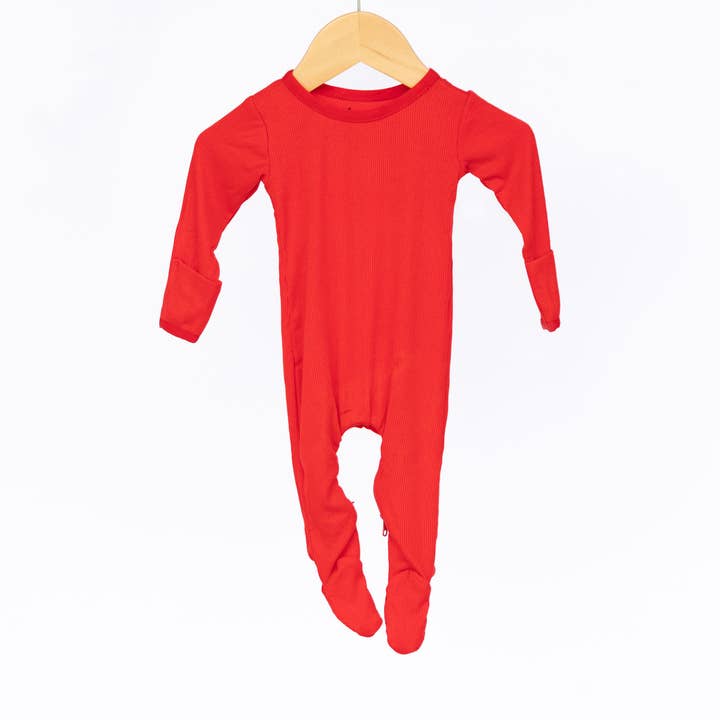Cardinal Ribbed Sleeper for wholesale by Lemon and Loom